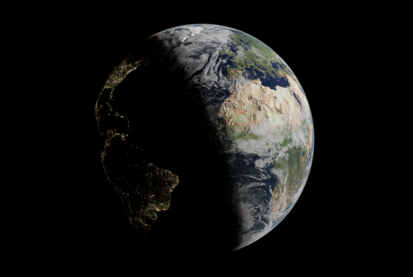 a 3D Design of our planet